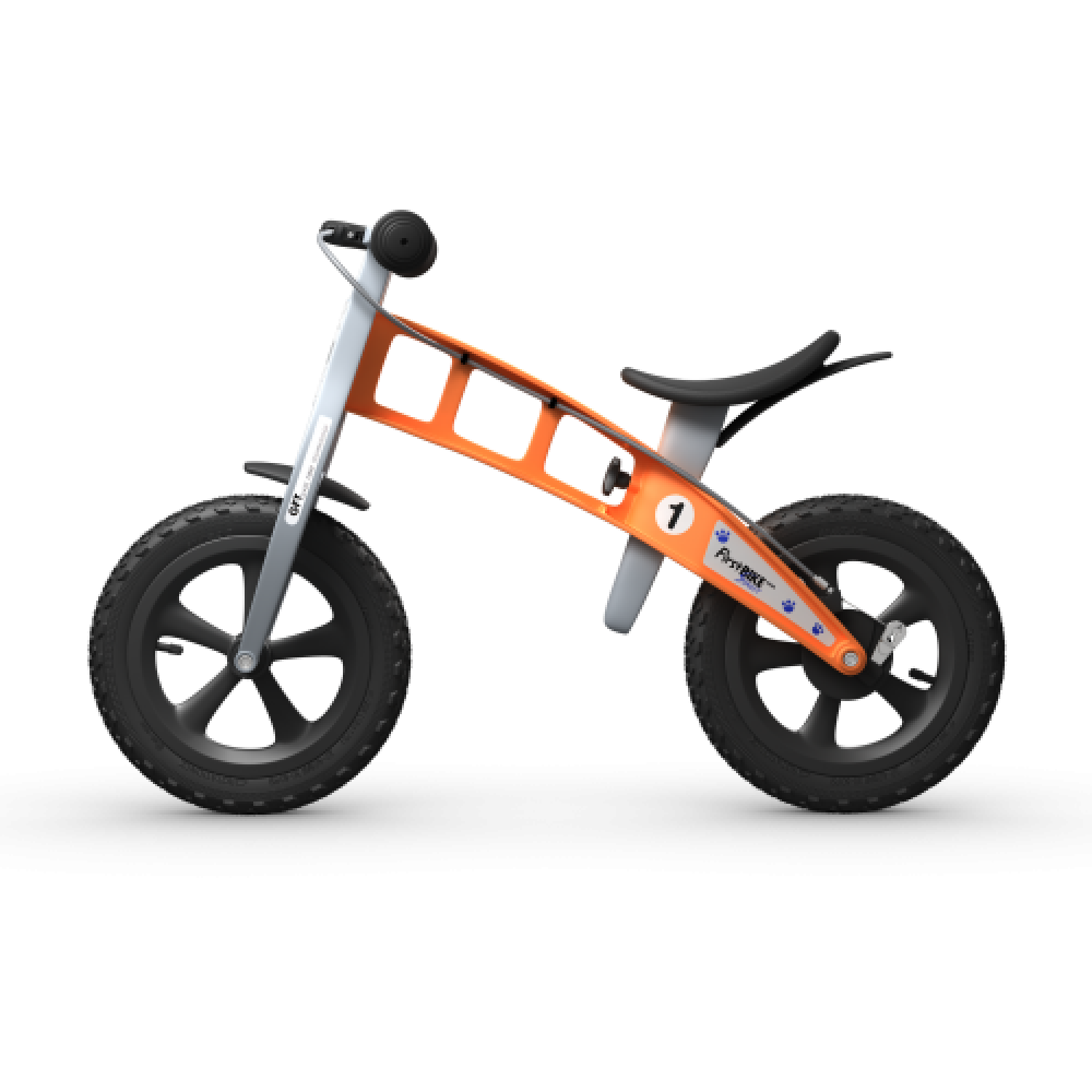 Balansinis dviratis FirstBike CROSS ORANŽINIS