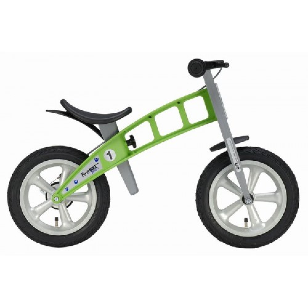 Balansinis dviratis FirstBike STREET ŽALIAS