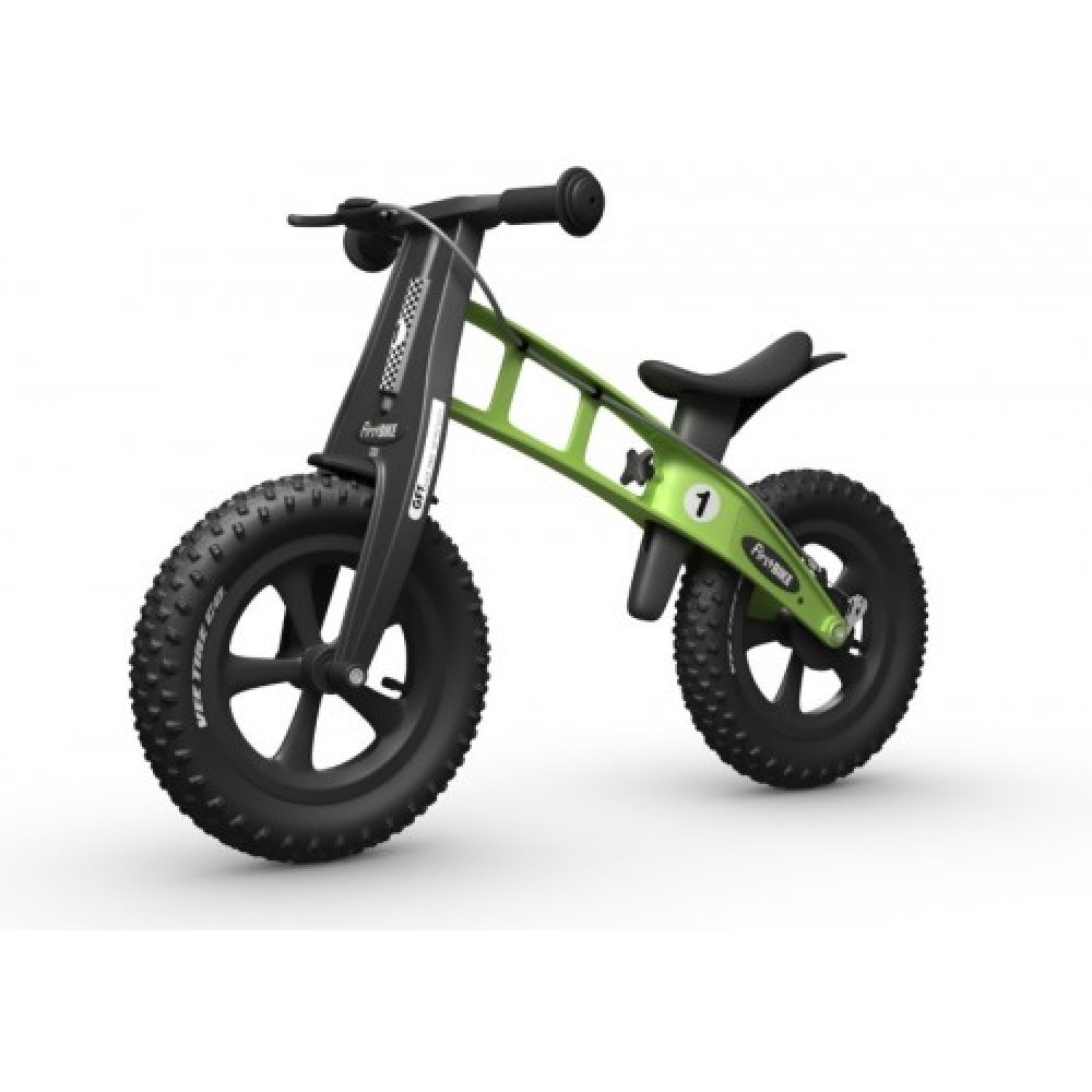 Balansinis dviratis FirstBike SPECIAL FAT ŽALIAS