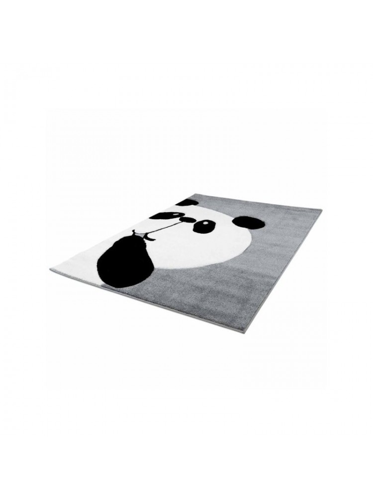 Pilkas kilimas "Didelė panda"