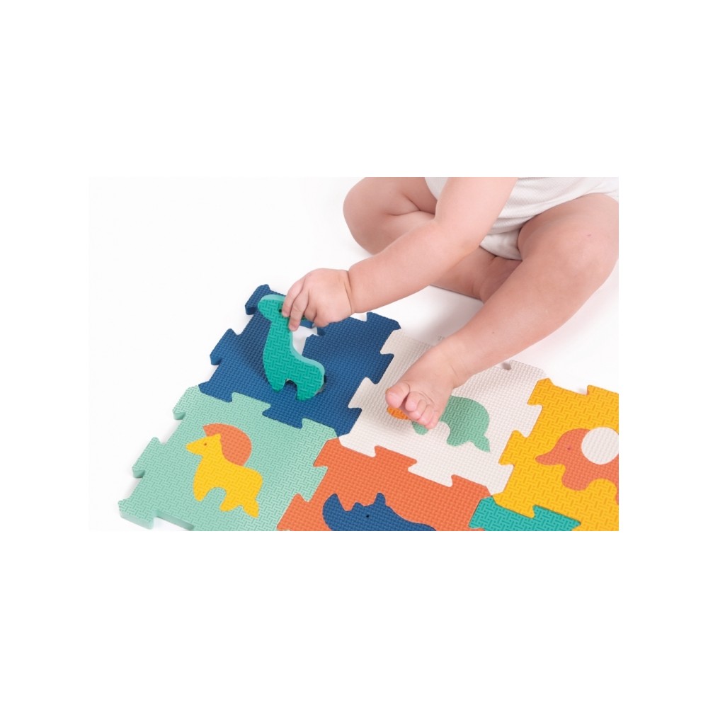 LUDI kilimėlis-3D dėlionė, mažieji gyvūnai