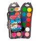 Akvareliniai dažai Maped ColorPeps 12 kubelių+teptukas plastikinė dėžutė