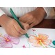 Flomasteris Maped ColorPeps Jungle 12vnt.+spalvotas pieštukas Maped ColorPeps Infinity 15vnt.