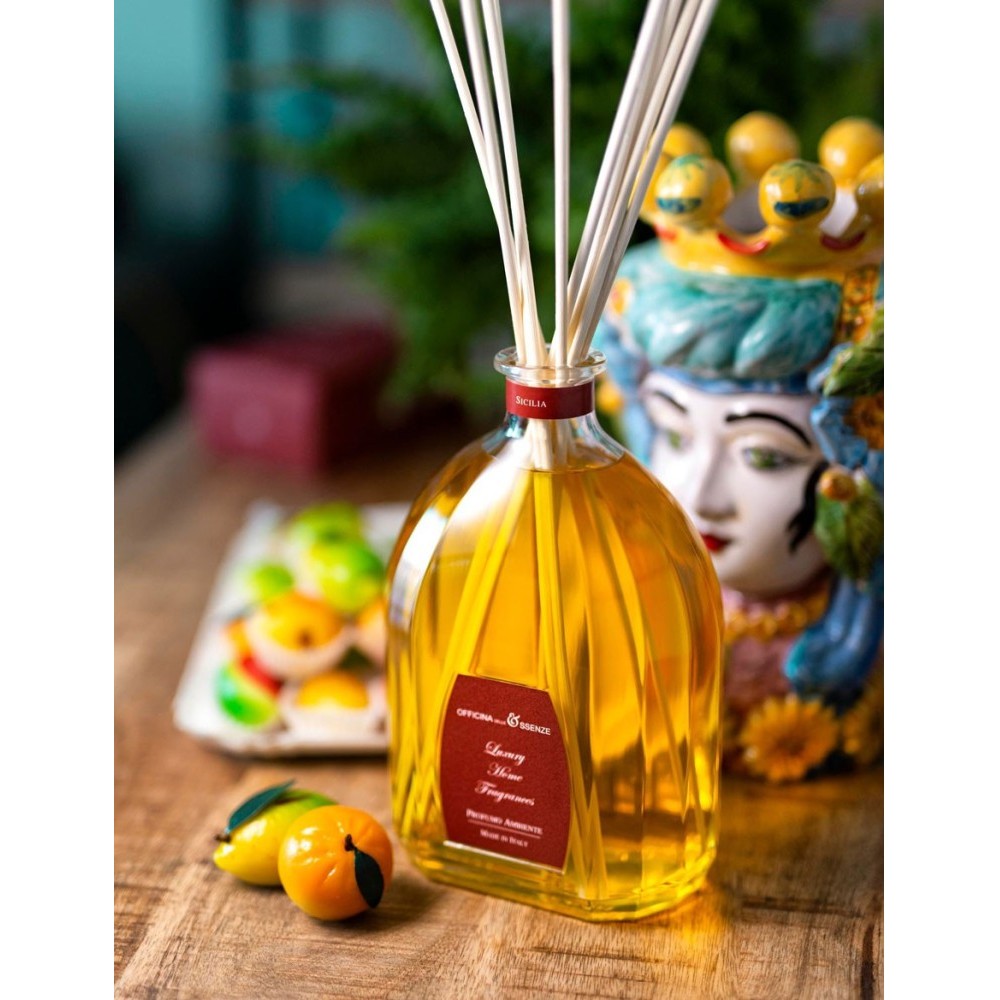 OFFICINA DELLE ESSENZE namų kvapas su lazdelėmis „Sicilia“ 250 ml.