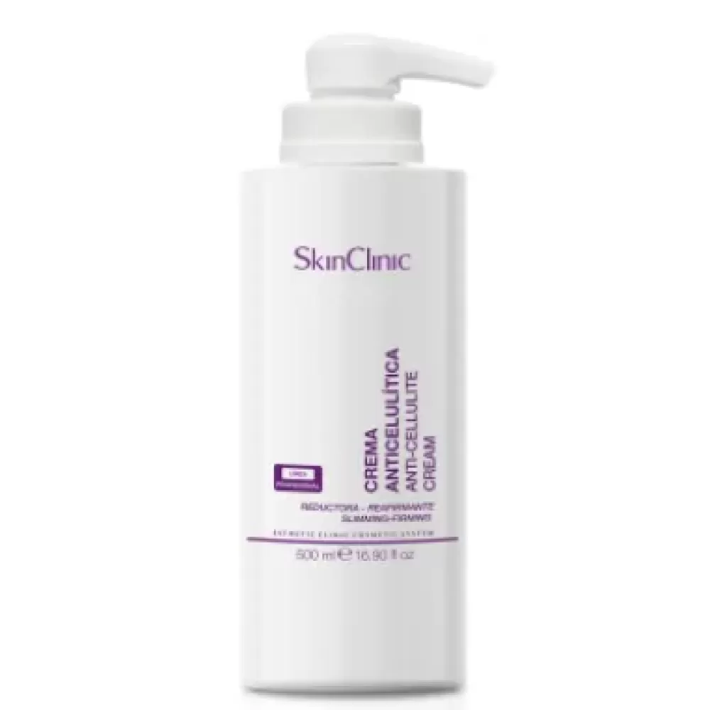 Anticeliulitinis kremas, SkinClinic ANTI-CELLULITE CREAM 500 ml.
