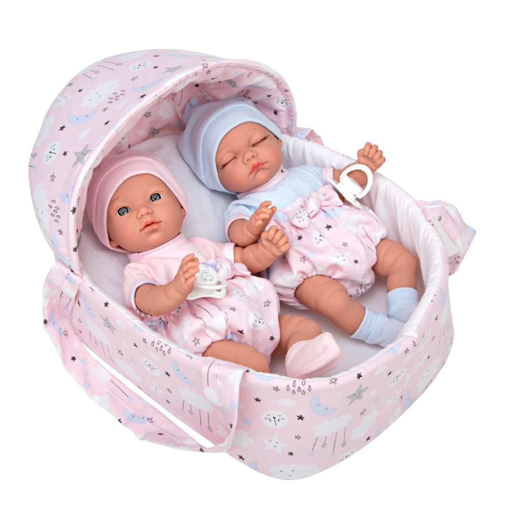 Arias lėlytės kūdikiai dvyniai, 26 cm