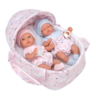 Arias lėlytės kūdikiai dvyniai, 26 cm