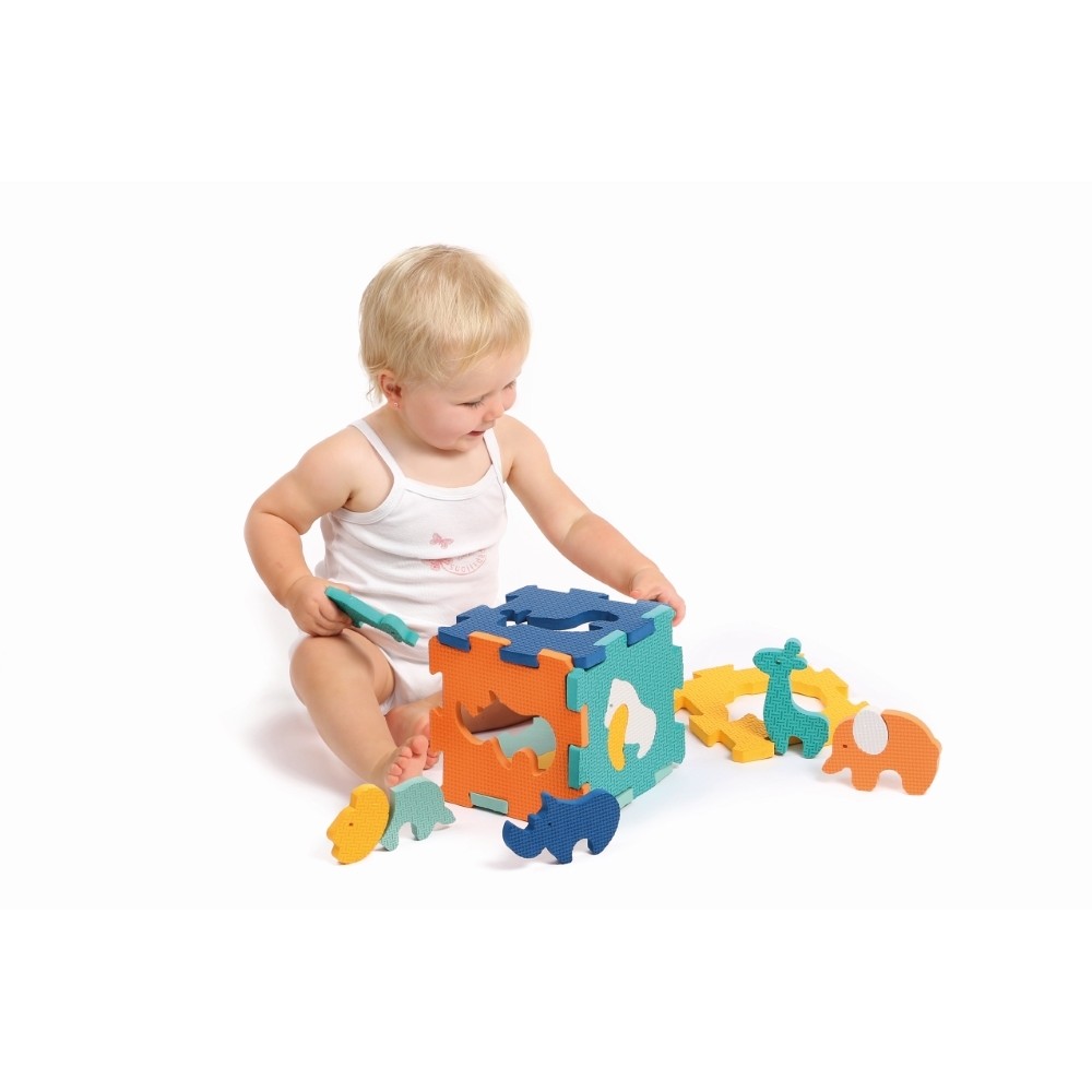 LUDI kilimėlis-3D dėlionė, mažieji gyvūnai